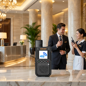 KENEARD KE-611 Walkie Talkie Mini 4G POC con Batteria da 2500-3000mAh, Lunga Autonomia, Raggio di Comunicazione Globale per Uso Aziendale e All'aperto - Product Image 1