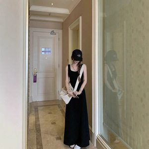 Mori Girl Style Sundress For Women Scoop Neck Tight Waist Long Dress Summer Casual Elegant Shopping Holiday Wear - Product Image 4