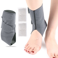 Attelle de cheville thermique de compression et de soutien pour le cyclisme en extérieur, le basketball, le badminton - Protection de la cheville en tissu DERON, fabriquée en Chine