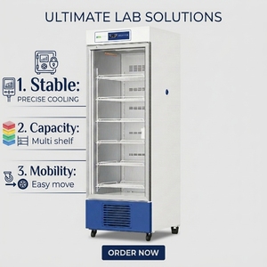 Équipement de réfrigération médical vertical 316L pour laboratoire et pharmacie hospitalière avec compresseur silencieux et porte verrouillable 2 à 8 degrés ℃ - Product Image 1