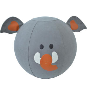 Ballon <span class=keywords><strong>de</strong></span> <span class=keywords><strong>yoga</strong></span> et <span class=keywords><strong>de</strong></span> Pilates personnalisé avec logo, 55 cm/65 cm, housse amovible, tissu écologique léger et pliable - Product Image 2