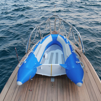 Personnalisation de Synsor Bateau Pêche Bateaux Gonflables Vente Nouveau Design Électrique Aluminium Hypalon Matériel Lac Dérive