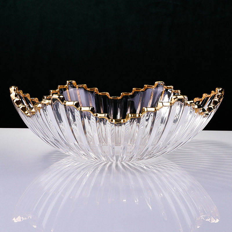 Clear Large iceberg fruit bucket-caliber 29cm