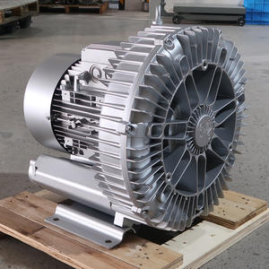 เครื่องเป่าลมร้อนแบบใหม่7.5hp เป่าลมร้อนแบบมีช่องด้านข้างแรงดันสูง5.5KW 380V สำหรับการทำแห้งแบบสุญญากาศ - Product Image 2