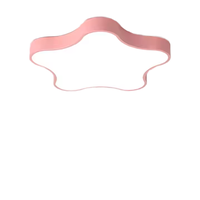 Plafonnier LED créatif moderne et simple en forme de nuage pour chambre d'enfant et aire de jeux, avec structure en acrylique et fer