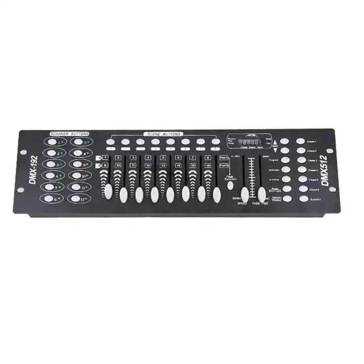 DMX 192 Controlador Stage DJ Light Controller Placa Mixer Iluminação Sem Fio Console Luz Mostra Festa Disco DMX Controlador DMX512