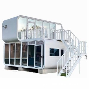 Casa Contenedor Modificada Zax de 2 Pisos con Diseño Moderno, Balcón y Escaleras para Uso Residencial - Product Image 3