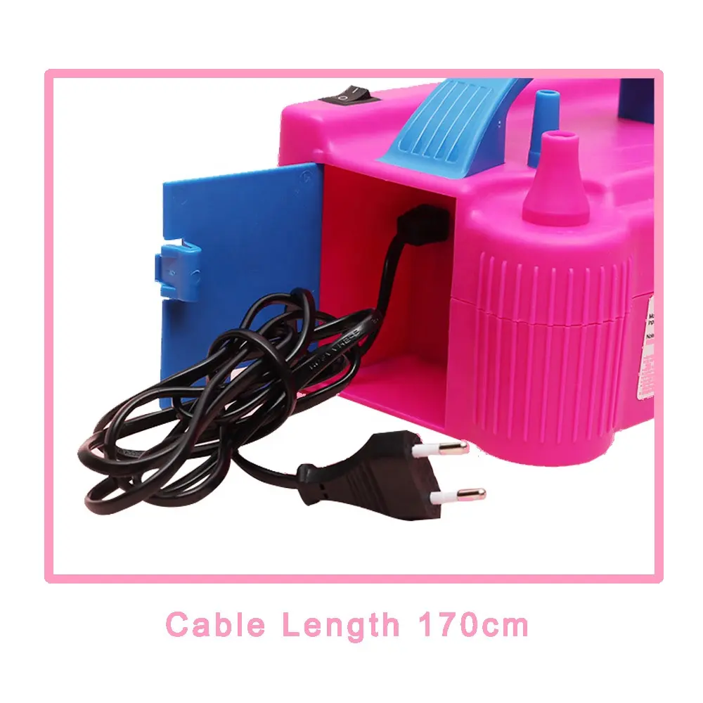 Commercial Small Automatic Air Blower Inflator Machine Balon Portable Rechargeable Electric Balloon Pump for Ballon