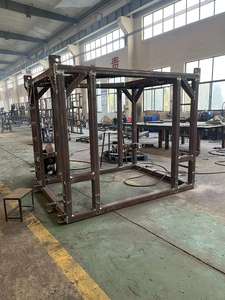 Высококачественная складская стальная конструкция для строительства стальной конструкции, конструкция листового металла, масляное скольжение - Product Image 2