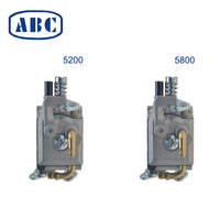 Tringlerie 2 temps TUYAU EN CUIVRE Bulles d'huile non externes 4500 5200 5800 Carburateur de tronçonneuse pour générateur à essence 45CC 52CC 58CC