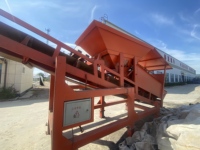 Crible rotatif à tambour motorisé et contrôlé par PLC, portable, pour le criblage de pierres, destiné aux mines d'or de petite et moyenne taille