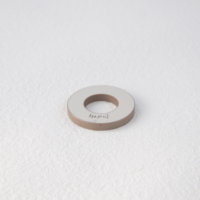 SINO SONICS Anneau en céramique piézoélectrique PZT8 50x17x6.5mm Élément piézoélectrique OEM pour transducteur de soudage ultrasonique avec garantie d'un an