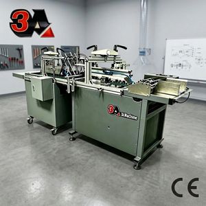 3A-1 PLC Auto Folding and Sealing Paper Bag Openings <b>Folder</b> Gluer Machine 220V - Product Image 1