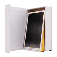 WJPC Prix Imbattable Impression Personnalisée Oracle Doré Cartes de Tarot Bords Dorés de Haute Qualité Avec Boîte Magnétique