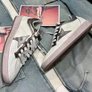 Zapatos Casuales de Diseño de Alta Gama con Cordones, Color Blanco Ganso, Nuevas Combinaciones de Colores, Zapatos Deportivos de Moda con Amortiguación y Transpirabilidad - Product Image 3