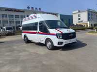 Clinique dentaire mobile diesel JMC rouge, véhicule EURO 6, fourgon médical automatique, longueur 3-8m
