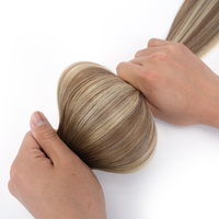 Extensions de cheveux Juancheng Lanxun Seamless Weft Russian Genius Wefts, extensions de cheveux nouées à la main, cheveux humains de qualité supérieure