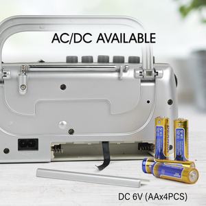 Reproductor de Casetes Portátil Walkman y Grabador de Casetes con Radio AM/FM y Conector para Auriculares - Product Image 1