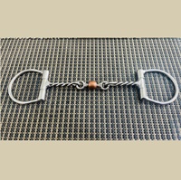 Ornements pour chevaux HB-09 en acier inoxydable antirouille, mors de cheval au design personnalisé, haute qualité pour l'équitation et l'entraînement