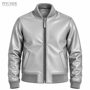 Veste en cuir noire pour homme, style motard, personnalisable, prix d'usine, collection de détail USA - Product Image 5