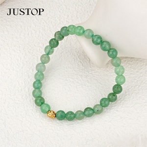 Turquoise Trendy Beaded Elastic <b>Stretch</b> <b>Bracelet</b> for Unisex Fashion - Product Image 3