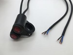 Pièces de moto, interrupteur de modification de moto, interrupteur étanche en alliage d'aluminium pour phare, interrupteur d'alimentation pour projecteur LED stroboscopique - Product Image 5