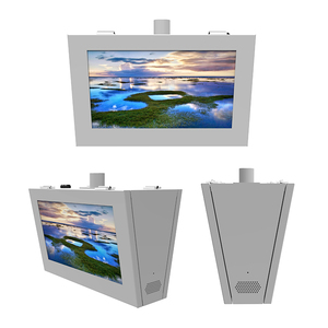 Señalización <span class=keywords><strong>Digital</strong></span> Interior de Doble Pantalla de 21.5 Pulgadas, Montada en la Pared, con Animación, para Orientación en Tiendas Minoristas y Publicidad Comercial - Product Image 1