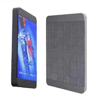 Pantalla LED para Poste, Impermeable, a Todo Color, Señalización Digital 4G para Farolas, Aceras, Centro de Ciudad, Exterior, P2.5