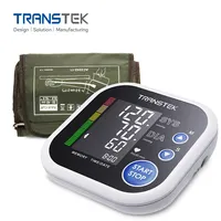 TRANS TEK Small Compact Blutdruck messgerät Adult Large Arm Cuff Elektronisches Blutdruck messgerät Digital Bp Machine