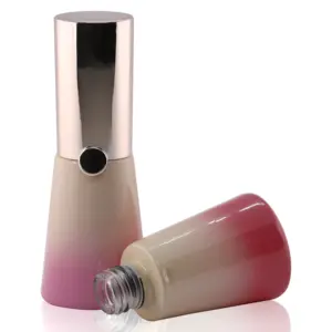 manufacturers wholesale customize unique luxury 10ml pink empty nail glass bottle for gel nail polish varnish