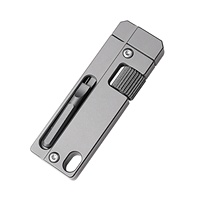 Clé multifonction en alliage de titane, clé à fourche réglable à double tête, outil EDC portable, personnalisé pour la réparation quotidienne en extérieur