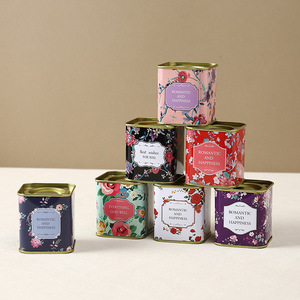 Caja de Almacenamiento Decorativa de Metal, Hermética, para Conservación de Té, Uso en Hogar y Oficina, Marca Mystic Arts - Product Image 1