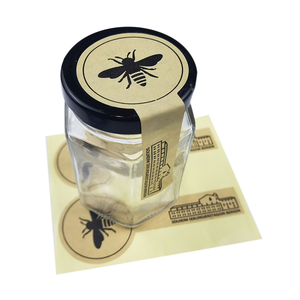 <span class=keywords><strong>Étiquettes</strong></span> autocollantes personnalisées en papier kraft pour bouteilles de miel, <span class=keywords><strong>confiture</strong></span>, jus, aliments faits <span class=keywords><strong>maison</strong></span>, emballages, scellages et <span class=keywords><strong>pots</strong></span> – Impression sur mesure - Product Image 6