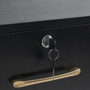 Armoire murale multifonctionnelle en bois moderne pour <span class=keywords><strong>salon</strong></span> de beauté, avec tiroirs pour le rangement des outils de coiffure et l'utilisation en entrepôt - Product Image 5
