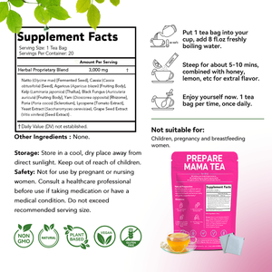 Chinaherbs New Product 100% Natural & Caffeine-free prepare mama <b>tea</b>, Herbal <b>Tea</b> Supports Maternal Healthy Wellness - Product Image 5