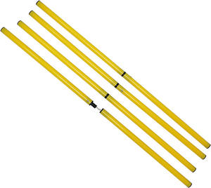 Juego de conos de vallas deportivos al por mayor, conos de entrenamiento y postes de agilidad, equipo de entrenamiento de velocidad de escalera de agilidad ajustable para niños - Product Image 3