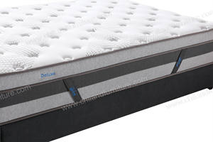 Colchón de muelles de memoria de tamaño completo para cama individual, <span class=keywords><strong>almohada</strong></span> de látex para hotel, <span class=keywords><strong>mlily</strong></span>, cama individual de alta calidad, king queen, top en caja - Product Image 3