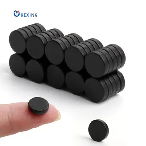 KEXIN Ferrite Cheap Price Factory Direct Sell Black Small Round Magnet D25x5mm Y35 Fridge Ferrite Speaker Permanent Magnet