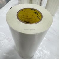 Ruban adhésif en film polyester 3M 890MSR, rouleau jumbo, ruban adhésif en filament Scotch, découpe à la presse, ruban renforcé de fibre de verre haute résistance 3M
