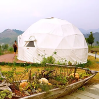 Tenda Dome Tiup Transparan Rumah Dome Gelembung untuk Acara Pesta Luar Ruangan, Periklanan, dan Pameran Dagang