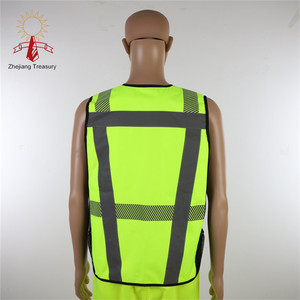 <strong>Hi</strong> <strong>Vis</strong> Reflective Safety Vests for Men <strong>Women</strong> High Visibility Vest with Pockets Mesh Fabric Construction Safety <strong>Jacket</strong> - Product Image 2