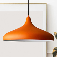 Salon salle à manger industriel Vintage suspension lampe Orange moderne minimaliste nordique cuisine suspension