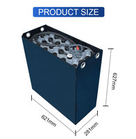 24V3PZS345 Batterie pour Mini Roue Manuelle Chariot Élévateur Électrique Palette à Cycle Profond Batterie Plomb-acide pour Ascenseur Hyster P2.0SE