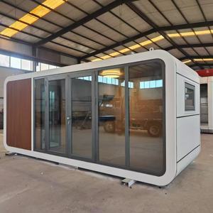 Casa Prefabricada Ecológica de Moda en Oferta, Móvil, de Instalación Rápida, con Cocina y Baño, Cabaña de Acero Tipo Apple para Hotel - Product Image 2