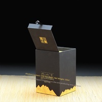 Diseños Personalizados de Cajas de Vino con Cierre Magnético, Forro de Esponja, Caja de Regalo de Cartón Rígido de Lujo con Logotipo para Licores, Whisky y Bebidas