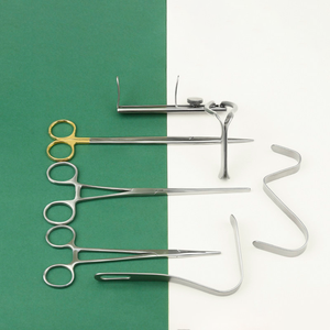 Ensembles <span class=keywords><strong>d</strong></span>'instruments de chirurgie gynécologique et esthétique, rétracteurs ajustables, pinces rétractrices, rétracteurs vaginaux en forme de S et en forme de L - Product Image 2