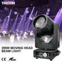 Projecteur Lyre Beam 295W 14R amélioré avec contrôle DMX512, LED RGBW et effets dynamiques multiples pour soirées DJ et location de scène