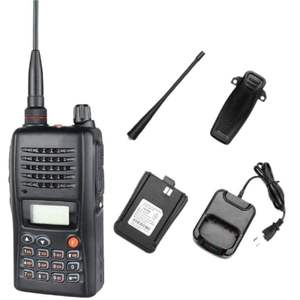 Nuevo Radio Marino Portátil VHF <span class=keywords><strong>de</strong></span> 7W IC-V85 136-174 Mhz, Walkie Talkie, Transceptor <span class=keywords><strong>de</strong></span> Comunicación <span class=keywords><strong>de</strong></span> 10km, Radio FM para Aficionados - Product Image 5