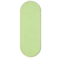 Tapis de yoga ovale en PU antidérapant 5 mm, tapis écologique de qualité supérieure, tapis d'exercice professionnel pour la maison et les studios de yoga