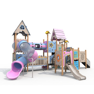 Đáng Yêu Mẫu Giáo Trượt Sân Chơi Trượt Ngoài Trời Trượt Trẻ Em - Product Image 4